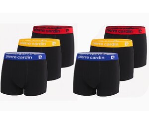 Pierre Cardin heren boxershorts 6-pack black edition