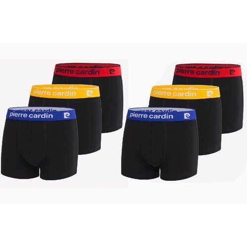 Pierre Cardin Heren boxershorts 6-pack - black edition