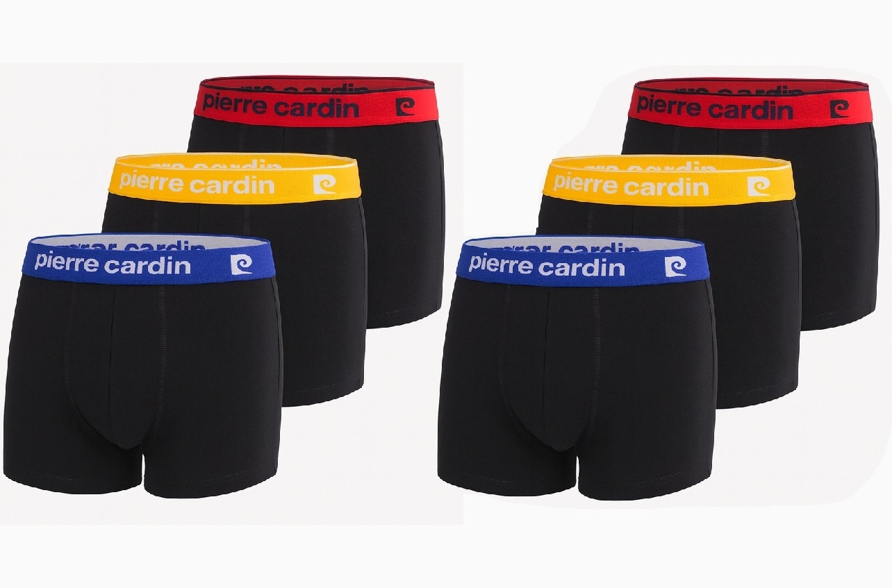 Pierre Cardin heren boxershorts 6-pack black edition