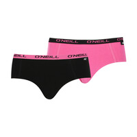 Dames Hipster 2-pack - pink black