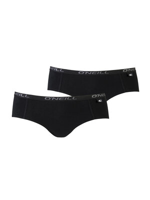 O'Neill Dames Hipster 2-pack - zwart
