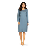 Dames nachthemd interlock - blauw