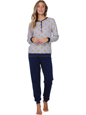 Pastunette Dames pyjama - interlock kwaliteit - Moonlite Serie