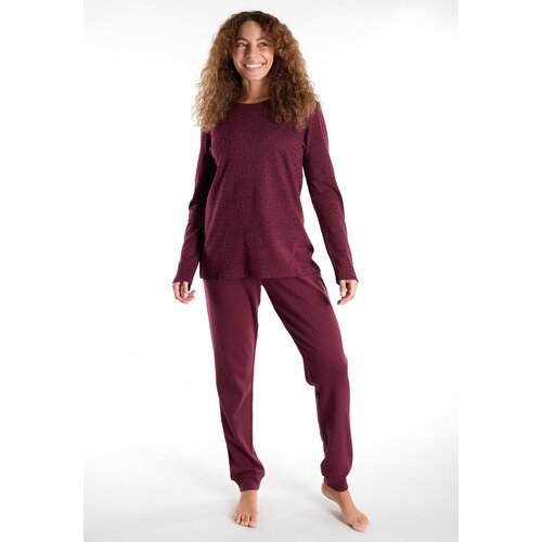 Götzburg Dames pyjama interlock - allover print Götzburg Dames pyjama interlock - allover print