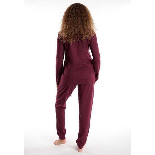 Götzburg Dames pyjama interlock - allover print Götzburg Dames pyjama interlock - allover print