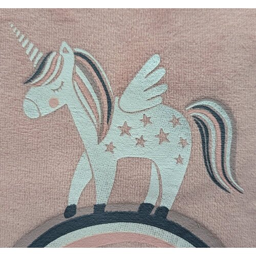 Cocodream Meisjes pyjama velours - roze - unicorn