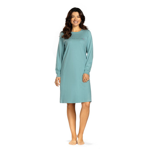 Comtessa Dames nachthemd interlock - mintgroen