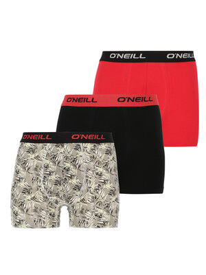 O'Neill Heren Boxershorts 3-pack - Frozen Leafs
