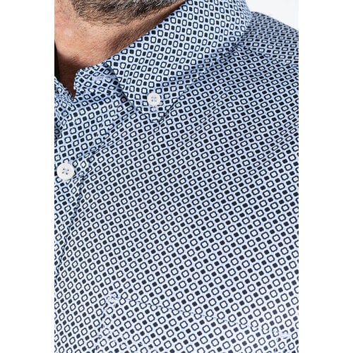 Pre End Heren overhemd lange mouw - classic blue - strijkvrij Pre End Heren overhemd lange mouw - classic blue - strijkvrij