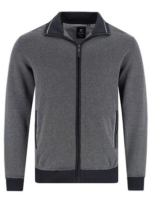 Hajo Heren vest - antraciet melange Hajo Heren vest - antraciet melange