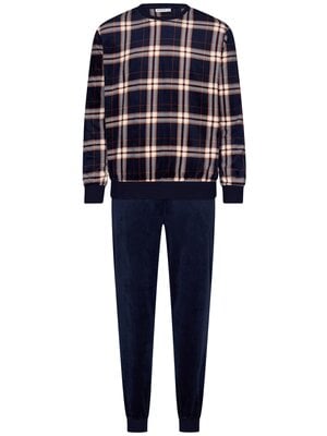 Pastunette Heren pyjama velours fleece - extra warm Pastunette Heren pyjama velours fleece - extra warm