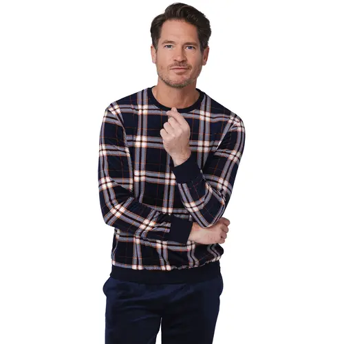 Pastunette Heren pyjama velours fleece - extra warm