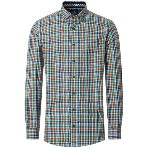 Redmond Overhemd heren lange mouw - ruit - multicolor Redmond Overhemd heren lange mouw - ruit - multicolor