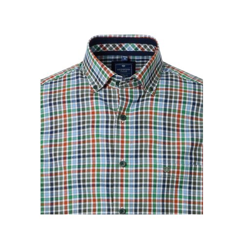 Redmond Overhemd heren lange mouw - ruit - multicolor Redmond Overhemd heren lange mouw - ruit - multicolor