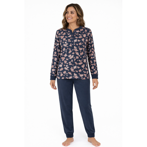 Lunatex Dames pyjama interlock - extra warm