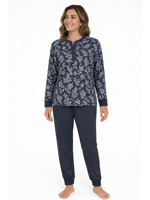 Lunatex Dames pyjama interlock - extra warm Lunatex Dames pyjama interlock - extra warm