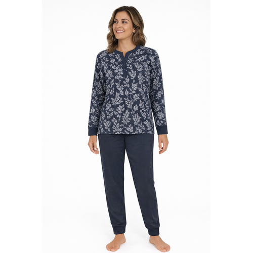 Lunatex Dames pyjama interlock - extra warm