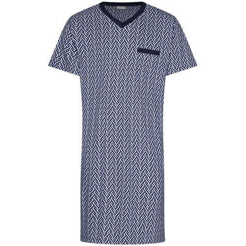 Pastunette Heren nachthemd korte mouw - blue motion
