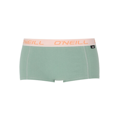O'Neill Dames boxershorts 2-pack - green marshmallow white