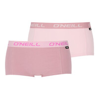 Dames boxershorts 2-pack - mauve light lilac