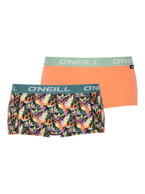 O'Neill Dames boxershorts 2-pack - tropical orange