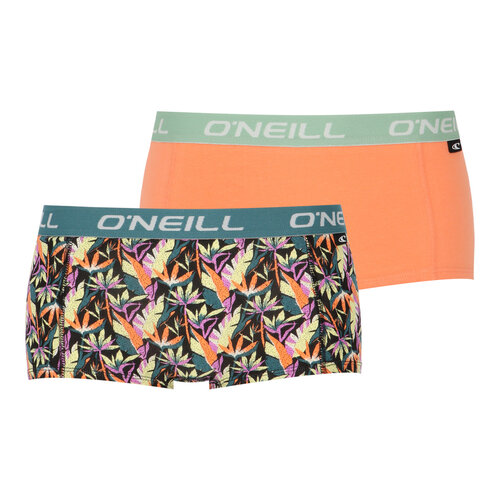 O'Neill Dames boxershorts 2-pack - tropical orange