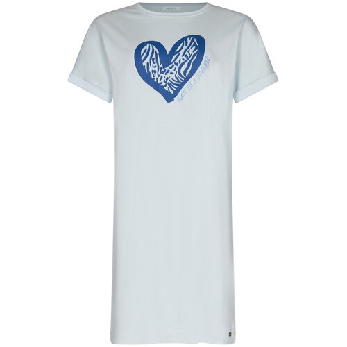 Rebelle by Pastunette Dames nachthemd korte mouw - Blue Bay