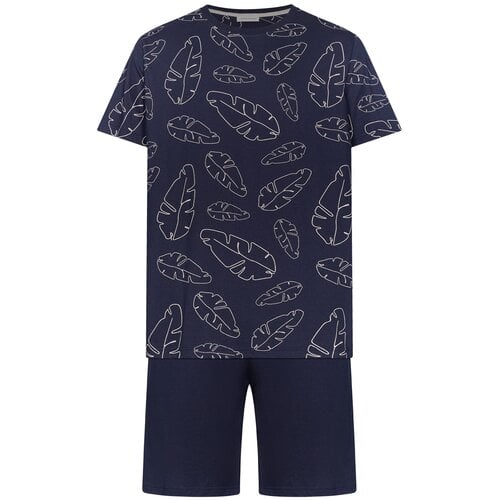 Pastunette Heren Shortama Palm Adventure | Katoen