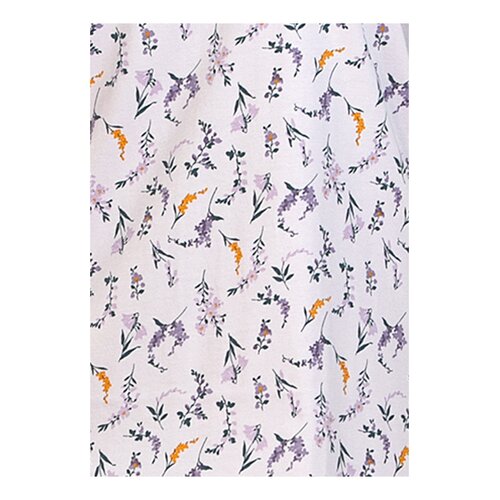 Comtessa Dames nachthemd mauve - bloemen