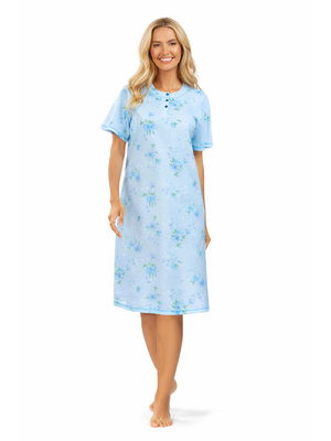 Comtessa Dames nachthemd klassiek :- 105 cm - katoen