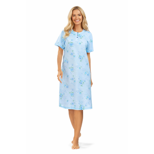 Comtessa Dames nachthemd klassiek :- 105 cm - katoen