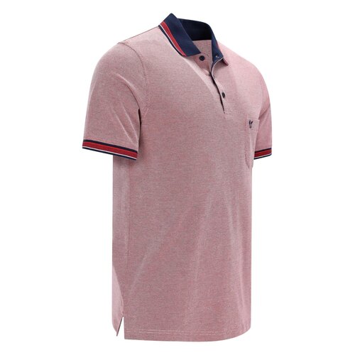 Hajo Heren Poloshirt Piqué Lava Rood | Stay Fresh | Regular Fit Hajo Heren Poloshirt Piqué Lava Rood | Stay Fresh | Regular Fit