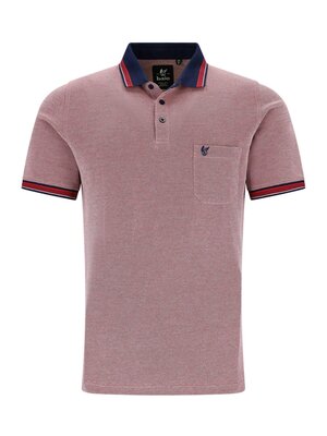 Hajo Heren Poloshirt Piqué Lava Rood | Stay Fresh | Regular Fit