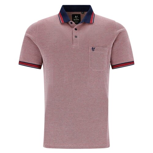 Hajo Heren Poloshirt Piqué Lava Rood | Stay Fresh | Regular Fit Hajo Heren Poloshirt Piqué Lava Rood | Stay Fresh | Regular Fit