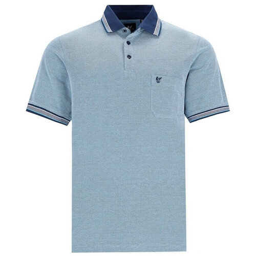 Hajo Heren Poloshirt – Stay Fresh – Lichtblauw – Piqué