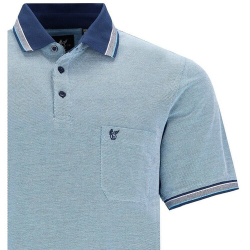 Hajo Heren Poloshirt – Stay Fresh – Lichtblauw – Piqué