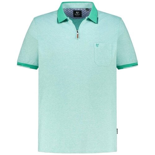 Hajo Heren Poloshirt – Stay Fresh – Mintgroen – Met Rits