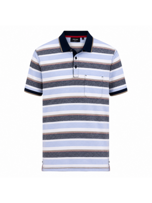 Pre End Heren Polo – 100% Katoen – Regular Fit – Fijne Streep