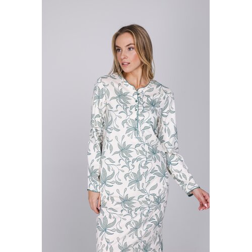 Pastunette Dames Nachthemd Nordic Leaf - Katoen Pastunette Dames Nachthemd Nordic Leaf - Katoen