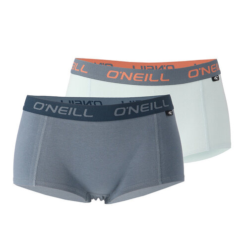 O'Neill Dames boxershorts 2-pack - pastel blue O'Neill Dames boxershorts 2-pack - pastel blue