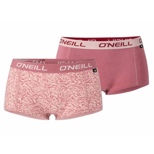 O'Neill Dames boxershorts 2-pack - swirl zebra rose O'Neill Dames boxershorts 2-pack - swirl zebra rose