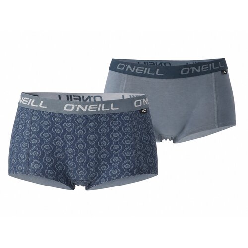 O'Neill Dames boxershorts 2-pack - deco floral blue O'Neill Dames boxershorts 2-pack - deco floral blue