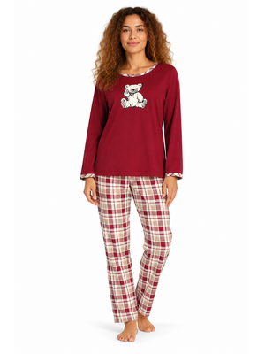 Comtessa Dames Pyjama – 100% Katoen - Berenprint Comtessa Dames Pyjama – 100% Katoen - Berenprint