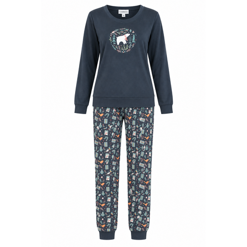 Comtessa Dames Pyjama – 100% Katoen – IJsbeer – Smoky Comtessa Dames Pyjama – 100% Katoen – IJsbeer – Smoky