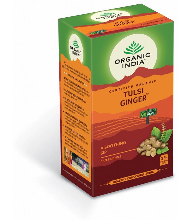 Organic India biologische Tulsi Ginger (Gember)