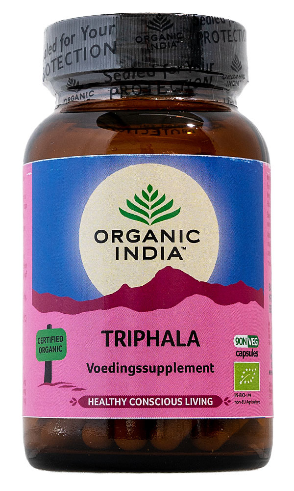 Triphala 90 capsules 100 biologisch van Organic India