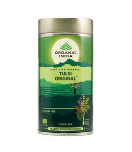 Organic India Tulsi Basil thee Original los 100g biologisch