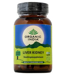 Organic India Liver Kidney 90 capsules 100% biologisch