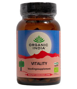 Organic India Vitality 90 capsules, biologisch