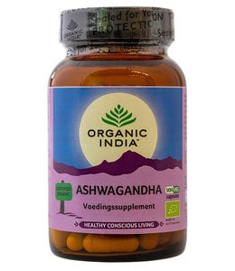 Organic India Ashwagandha 90 capsules 100% biologisch